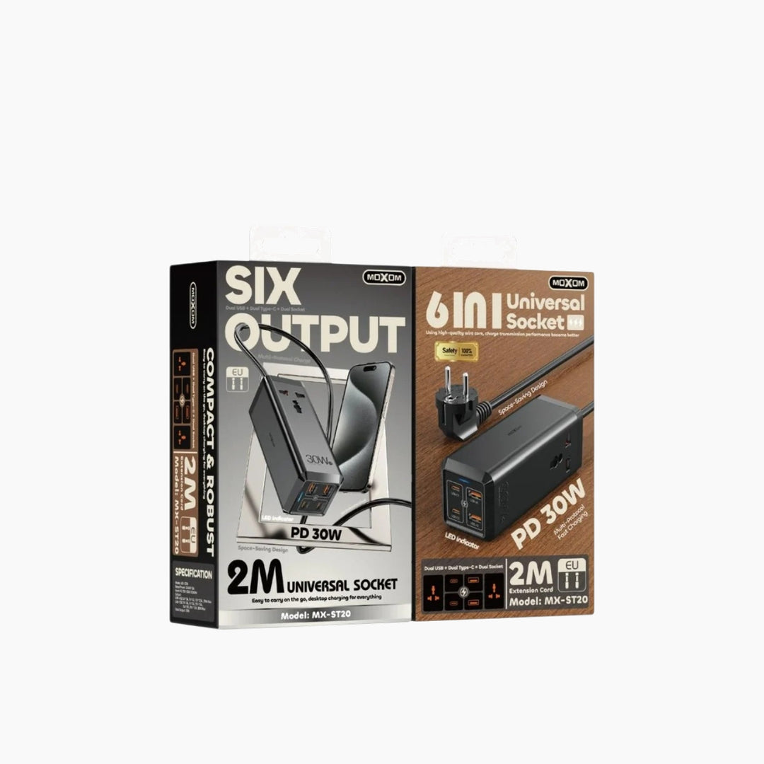 MOXOM MX-ST20 30W Smart Power Strip
