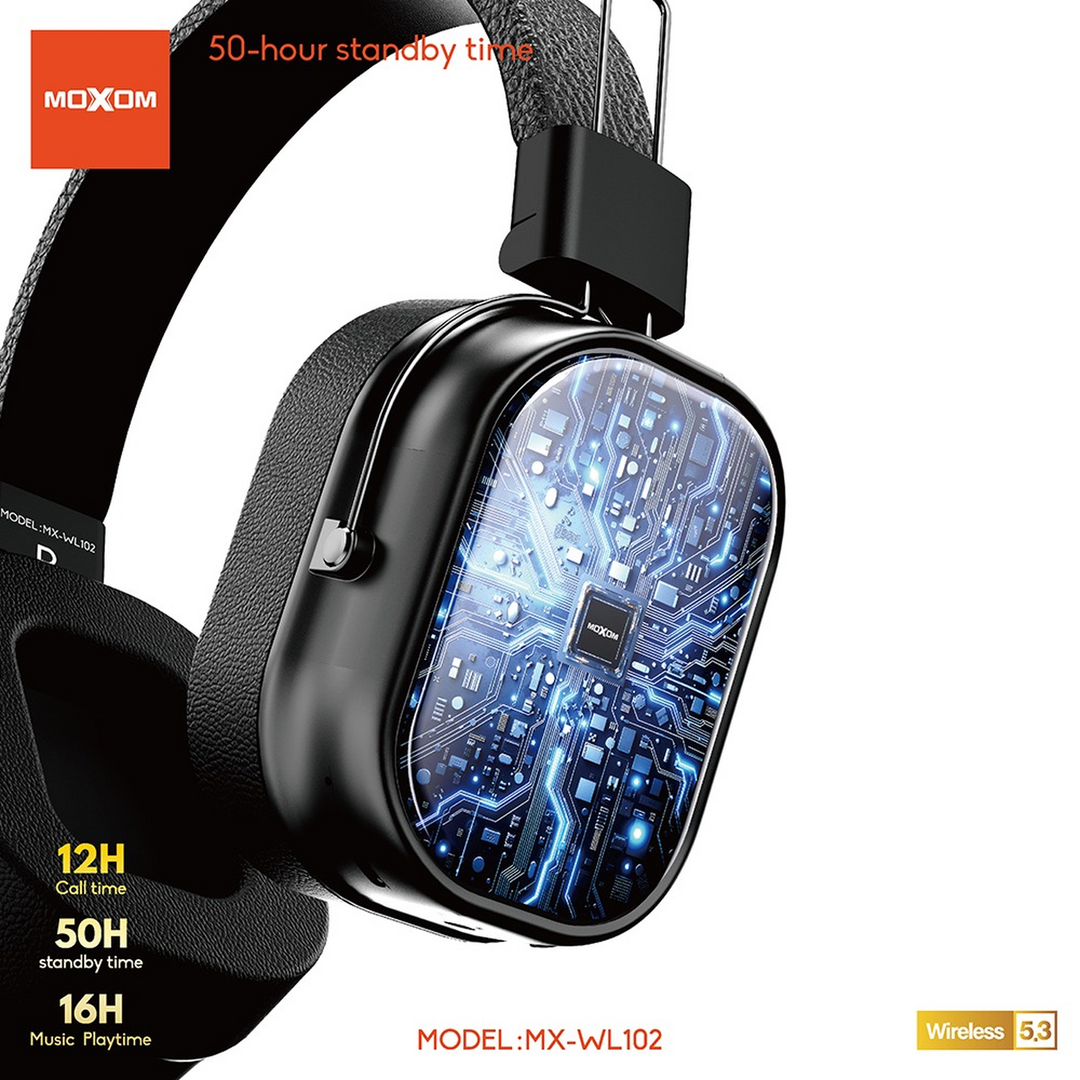 Moxom MX-WL102 Serene Foldable Wireless Headphones