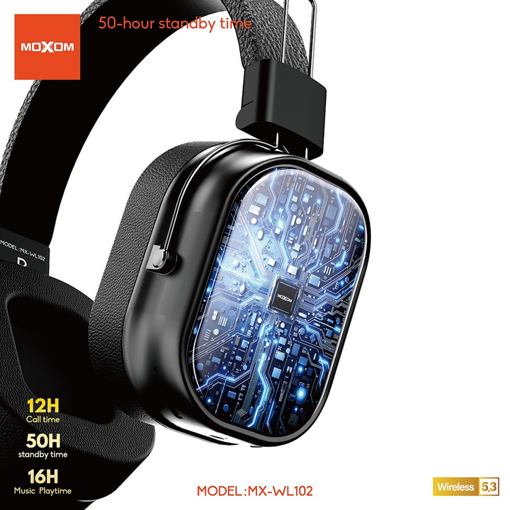 Moxom MX-WL102 Serene Foldable Wireless Headphones