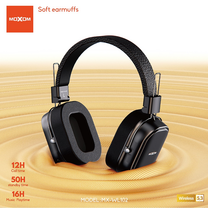 Moxom MX-WL102 Serene Foldable Wireless Headphones