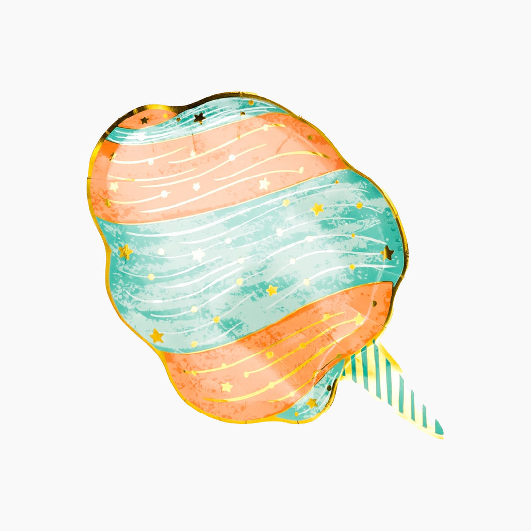 Ma Fete Cotton Candy Platesn - Set of 8