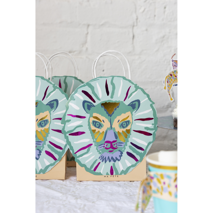 Ma Fete Lion Gift Bag - Set of 8