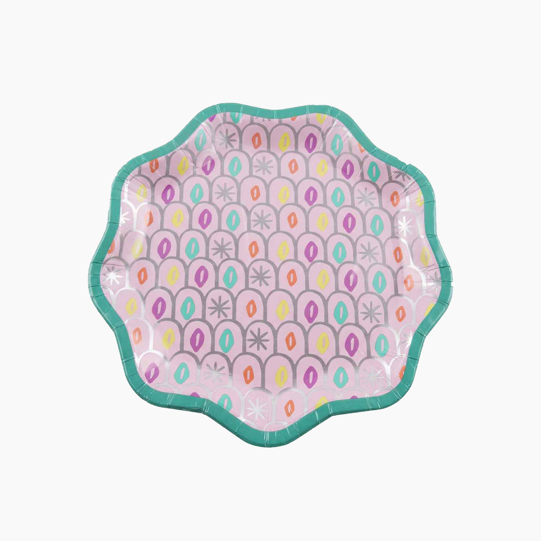 Ma Fete Mermaid Dinner Plates - Set of 8