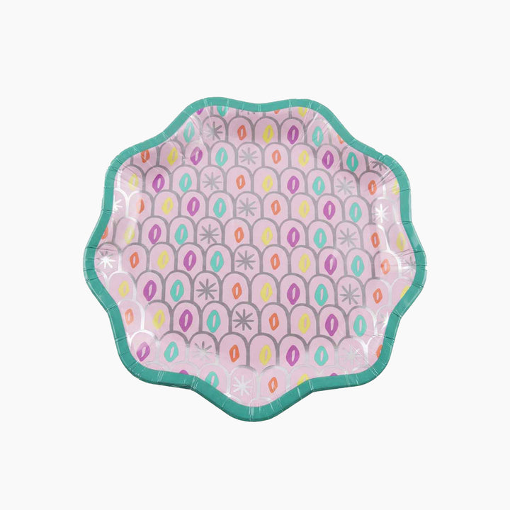 Ma Fete Mermaid Dinner Plates - Set of 8