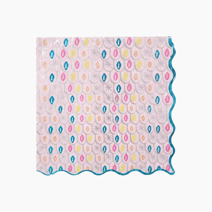Ma Fete Mermaid Napkins - Set of 16