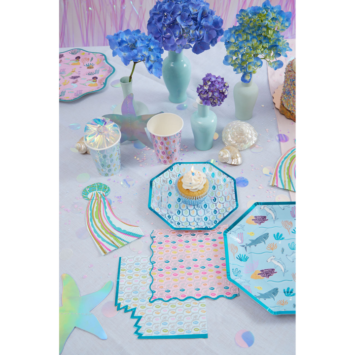 Ma Fete Mermaid Napkins - Set of 16