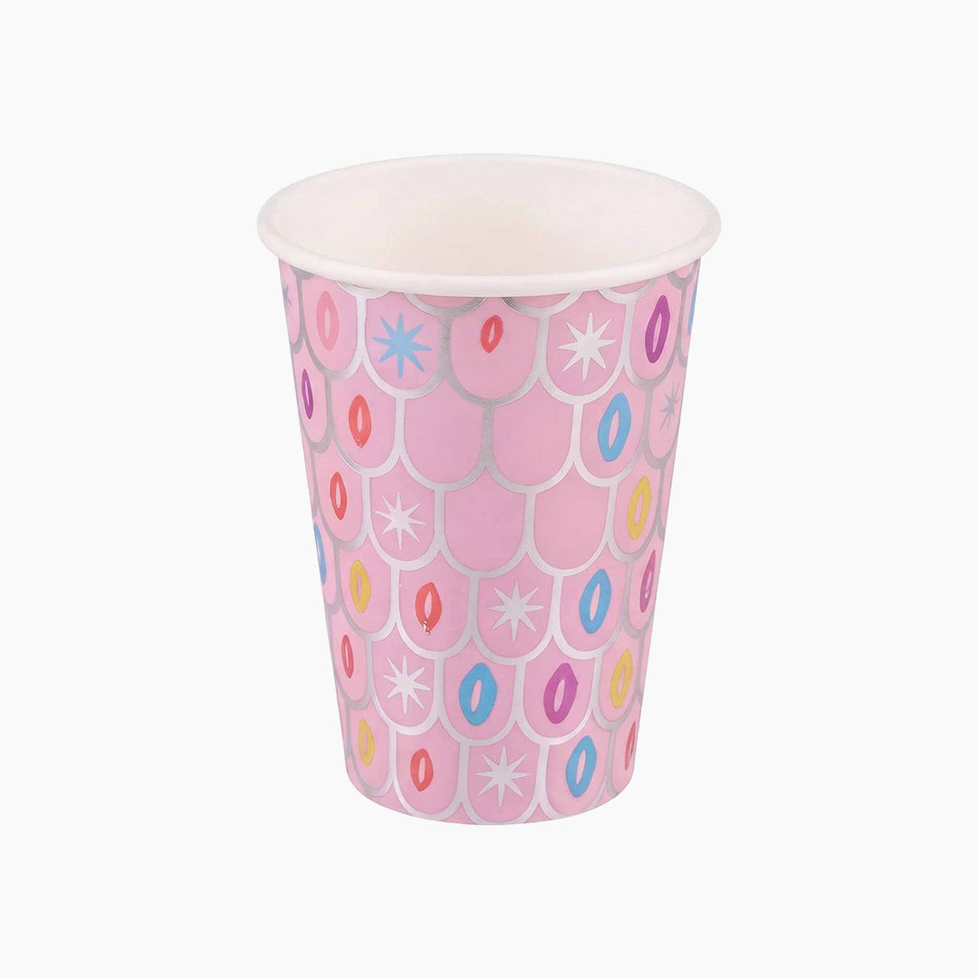 Ma Fete Mermaid Paper Cups - Set of 8