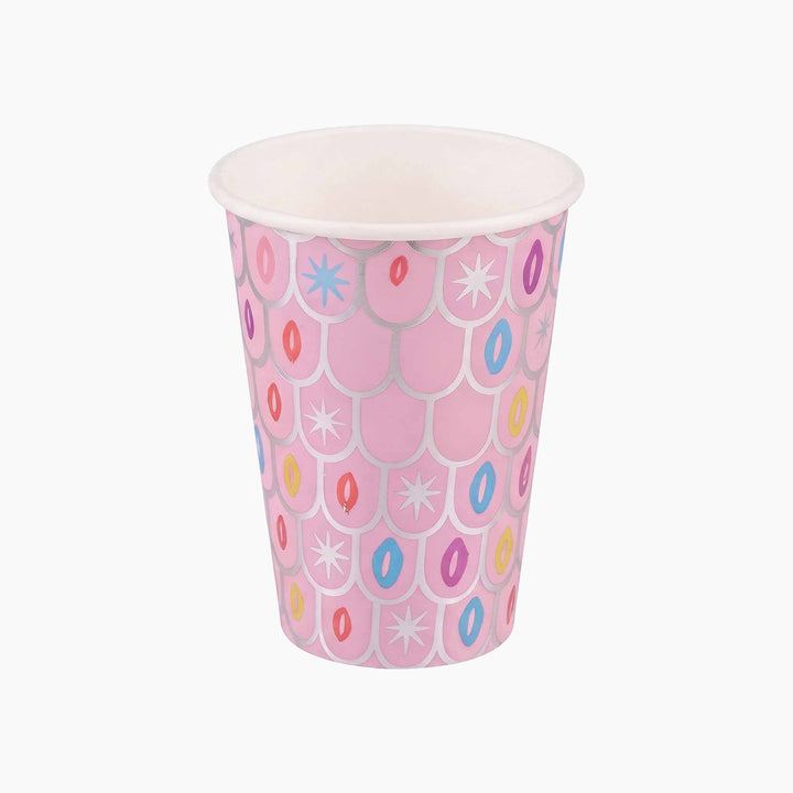 Ma Fete Mermaid Paper Cups - Set of 8