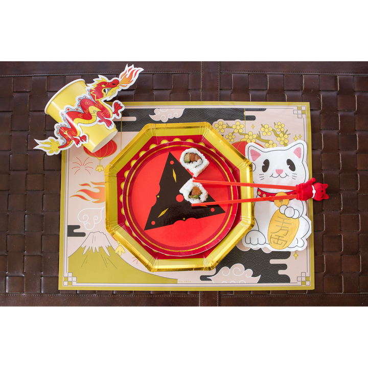 Ma Fete Ninja Dessert Plates - Set of 8