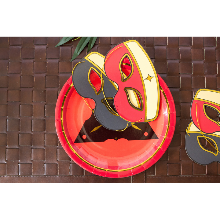 Ma Fete Ninja Dessert Plates - Set of 8