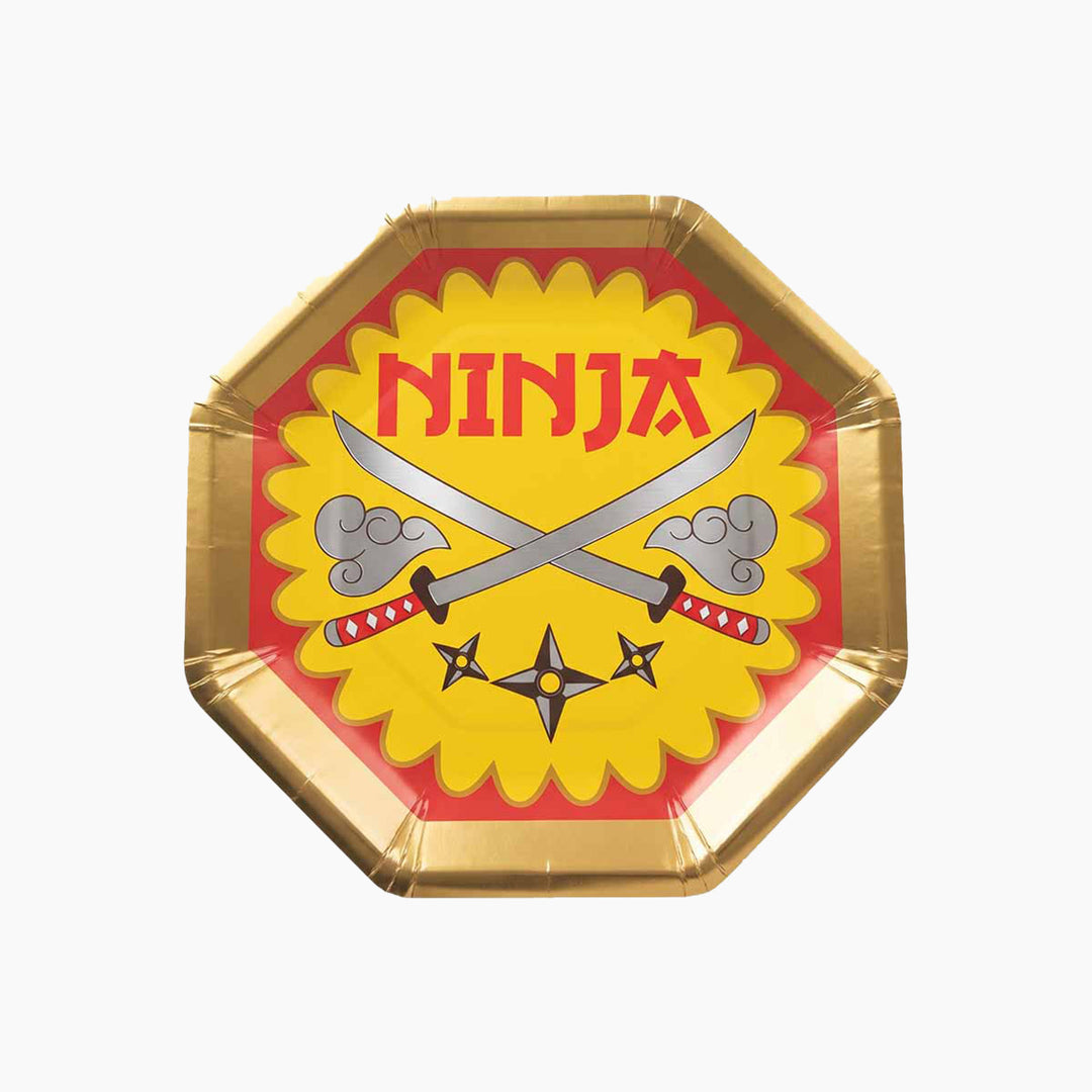 Ma Fete Ninja Dinner Plates - Pack of 2