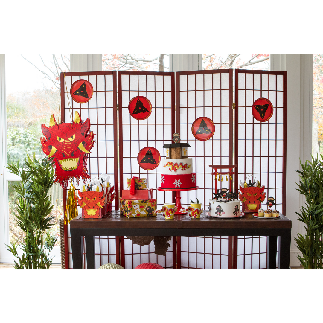 Ma Fete Ninja Gift Bags  - Set of 8