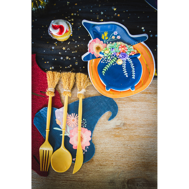 Ma Fete Pumpkin Dessert Plates - Set of 8