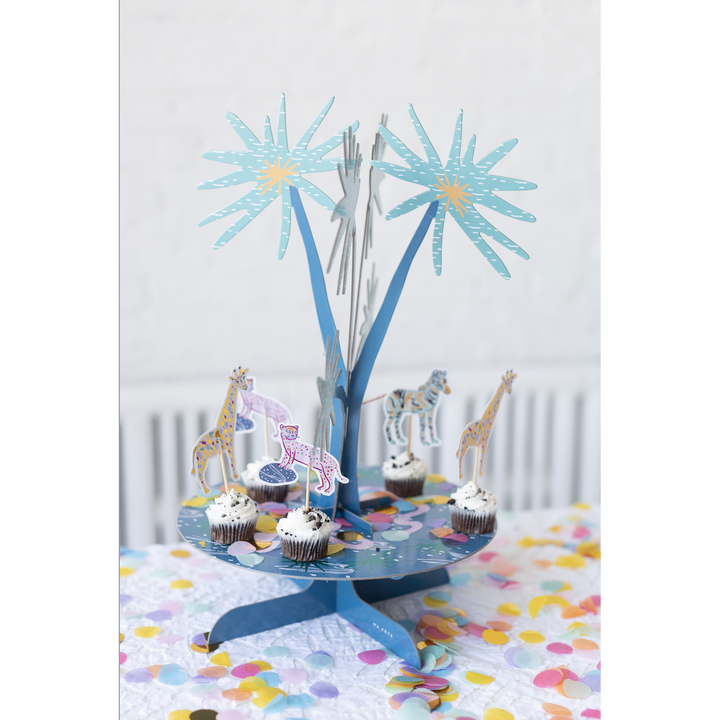 Ma Fete Safari Cupcake Toppers - Set of 16