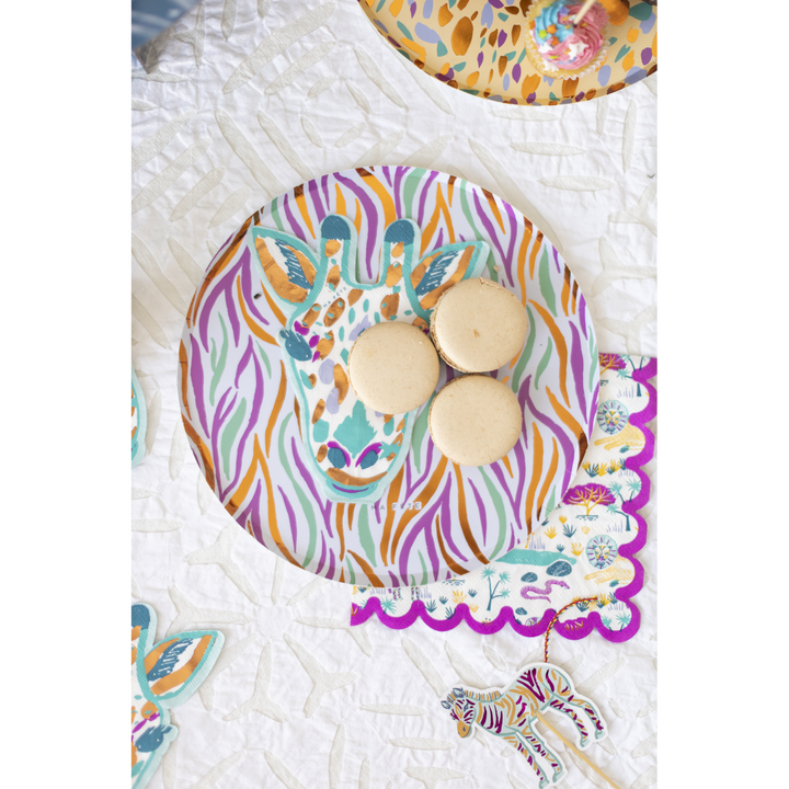 Ma Fete Safari Square Napkins - Set of 16