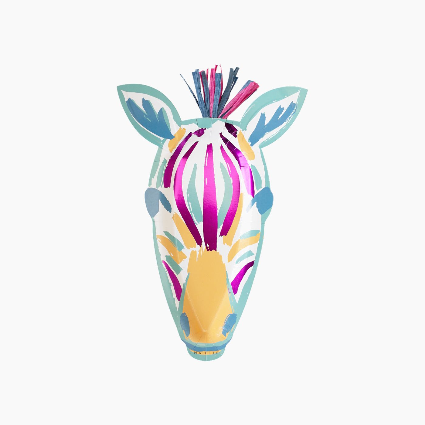 Ma Fete Safari Zebra Platters - Pack of 4