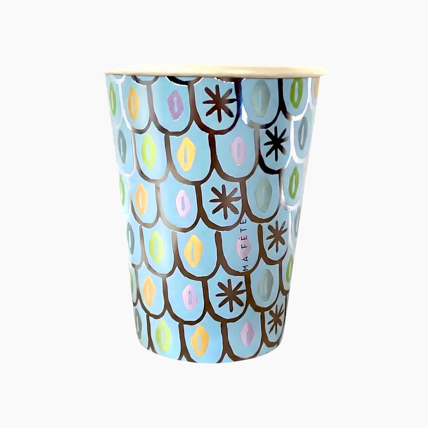 Ma Fete Sharks Paper Cups - Set of 8