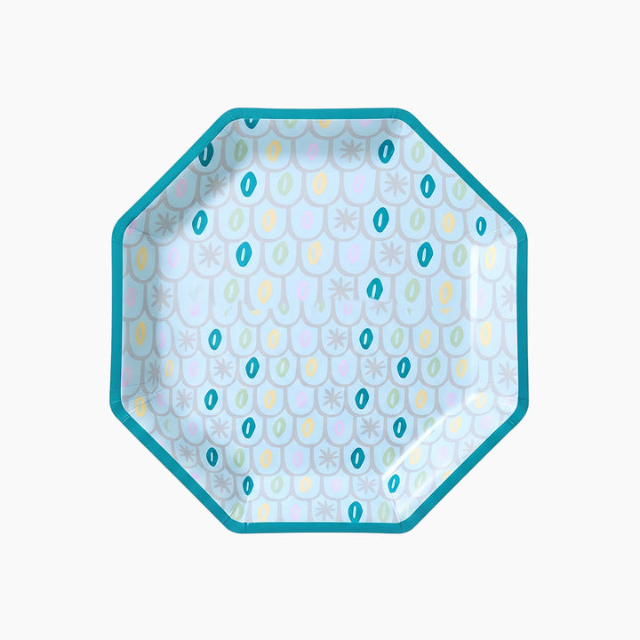 Ma Fete Sharks Dessert Plates - Set of 8