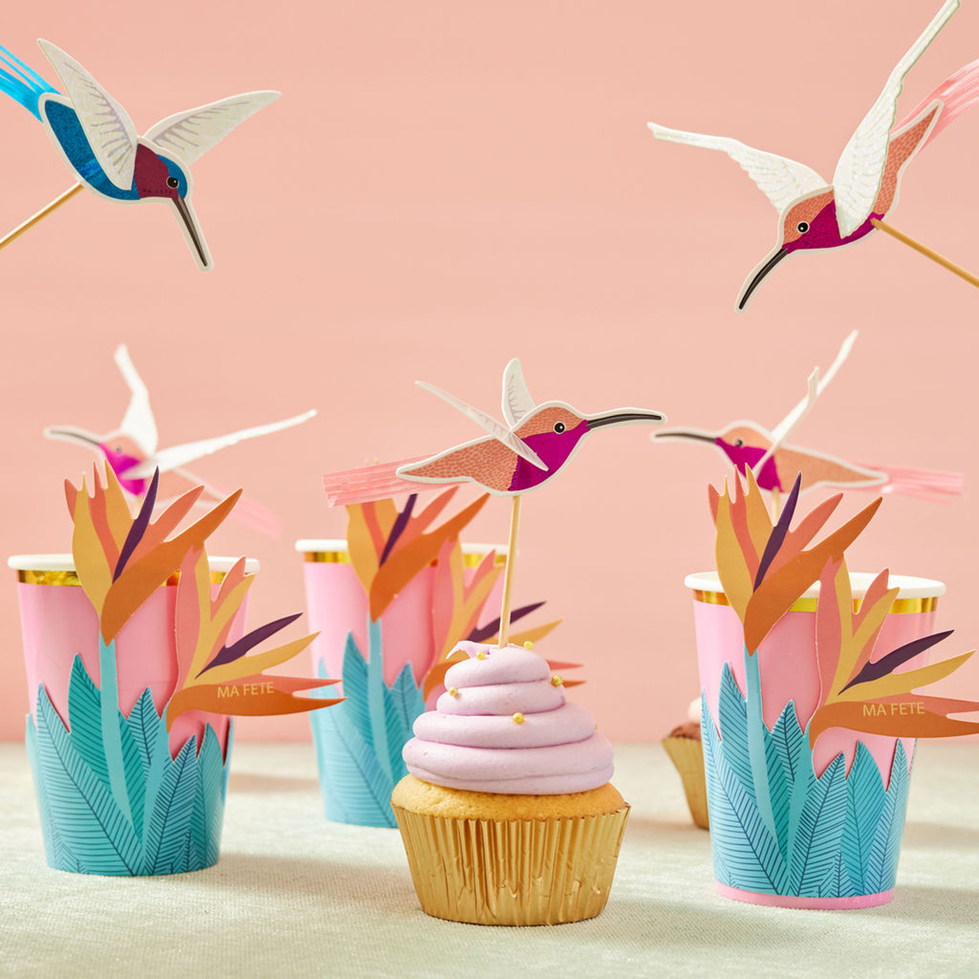 Ma Fete Tropical Cups - Set of 8 Ma Fete Tropical Cups - Set of 8