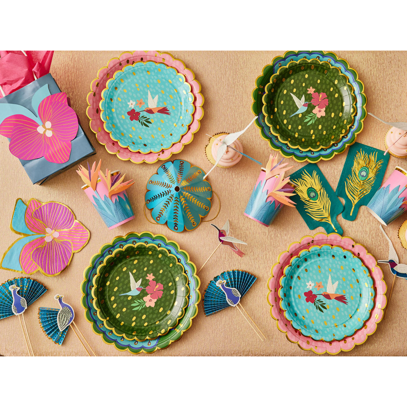 Ma Fete Tropical Cups - Set of 8 Ma Fete Tropical Cups - Set of 8