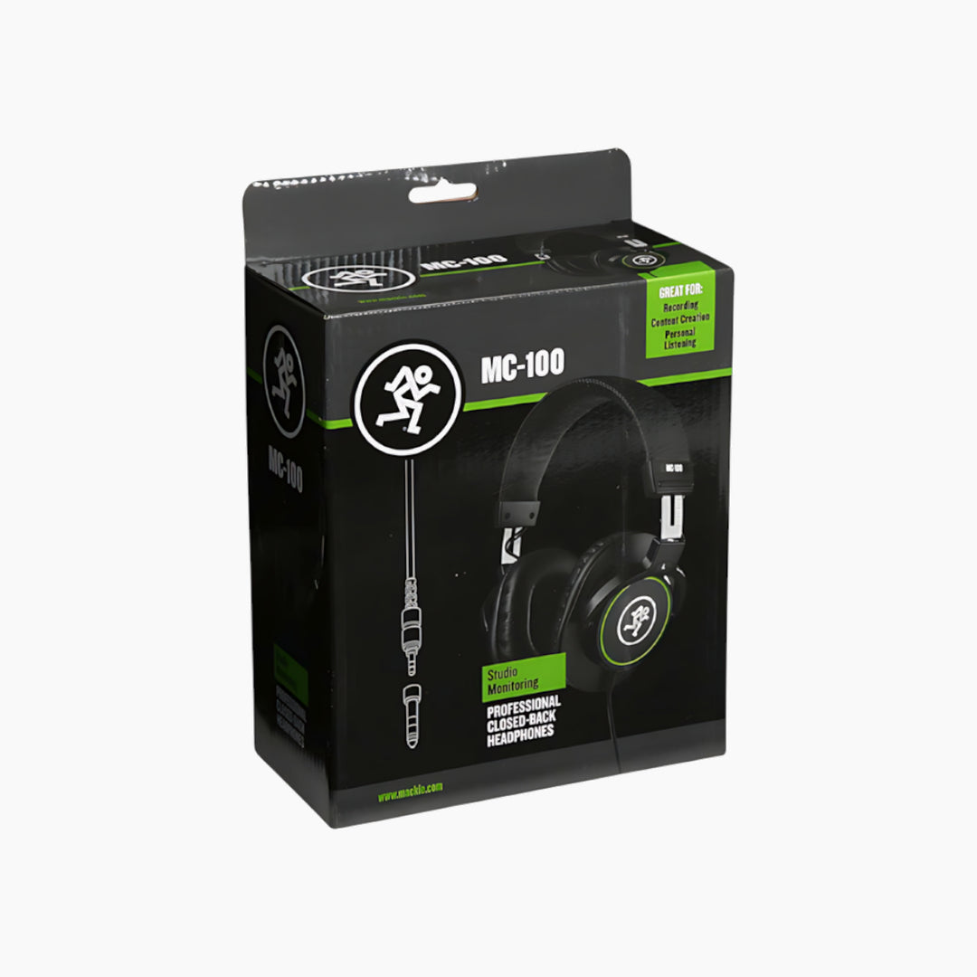 Mackie MC-100 Professional Closed-Back Headphones