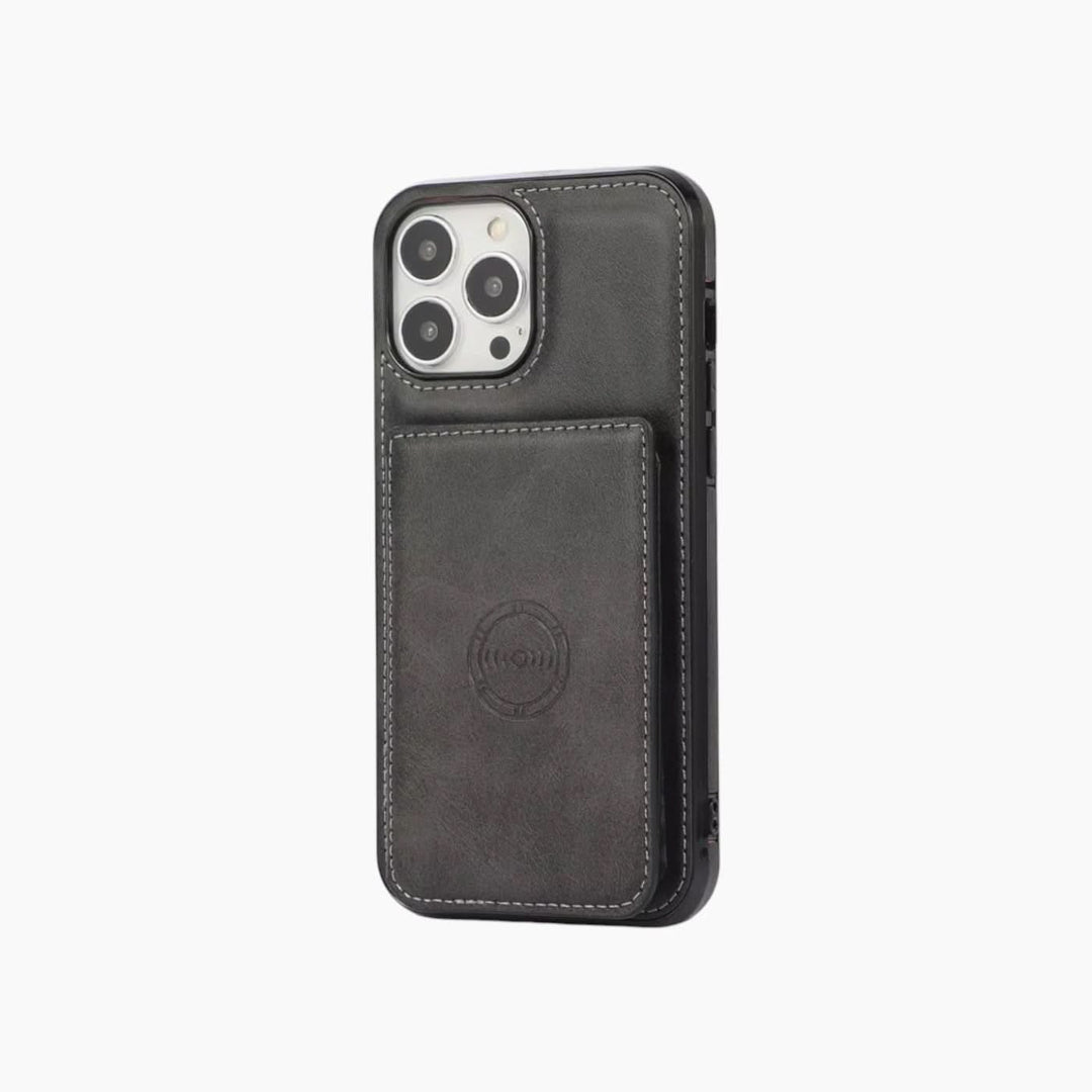 Catchy Jo Magnet Card Pocket iPhone Case