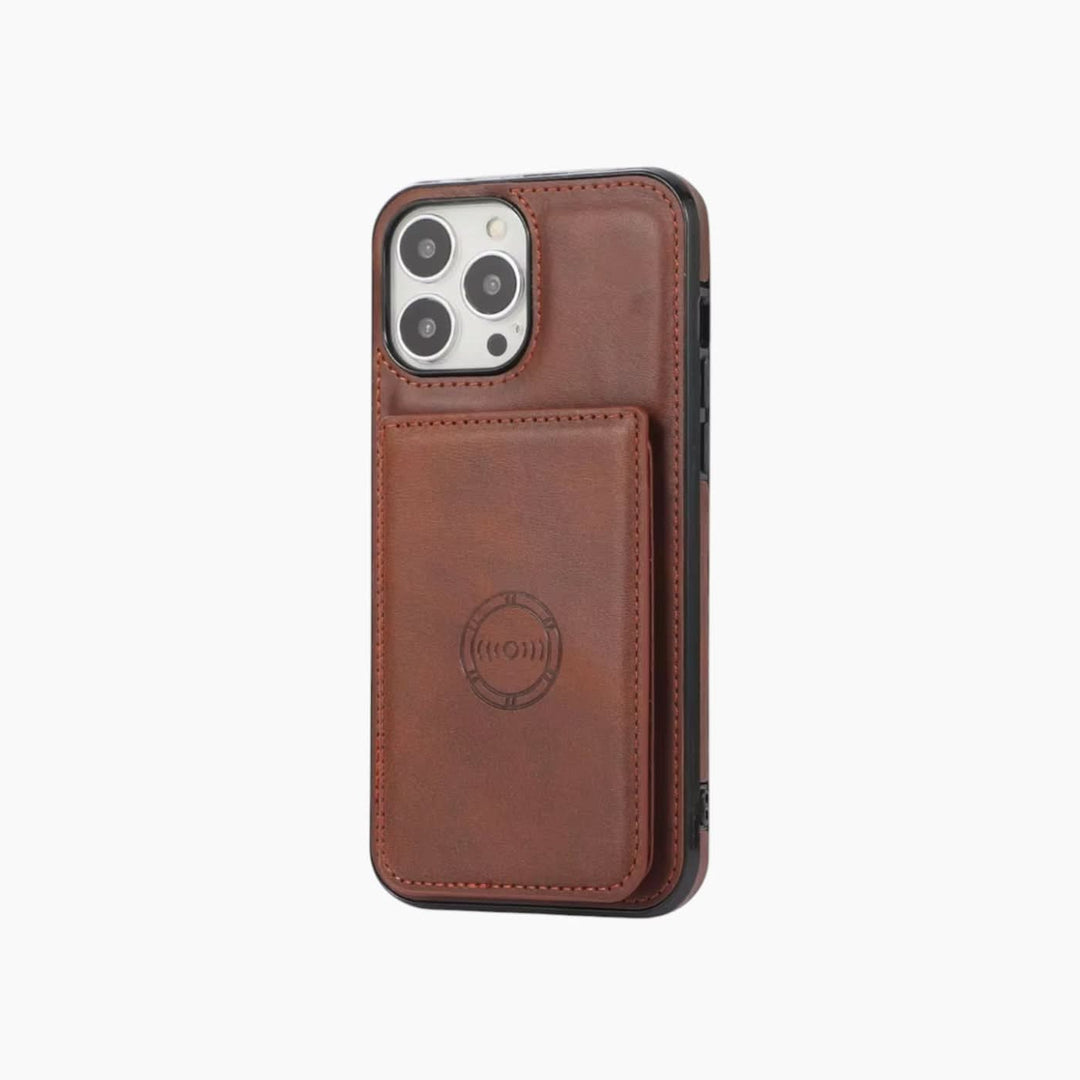Catchy Jo Magnet Card Pocket iPhone Case