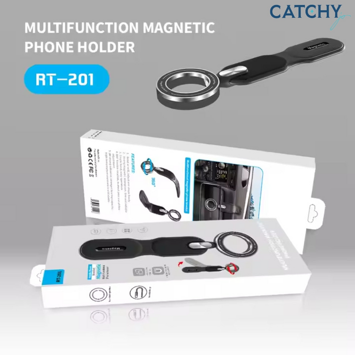 C.JO Magnetic Safety &amp; Bendable Car Phone Holder