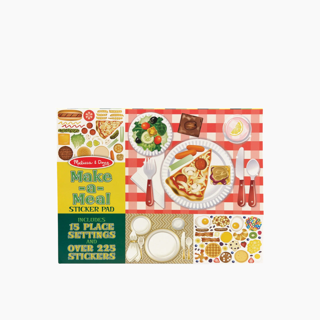 Melissa &amp; Doug Make-a-Meal Sticker Pad with over 200 food stickers