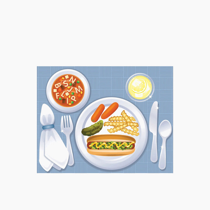 Melissa &amp; Doug Make-a-Meal Sticker Pad with over 200 food stickers
