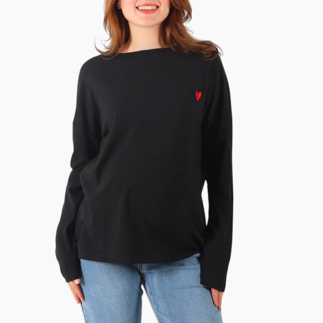 MamaHeart Long Sleeve Tee