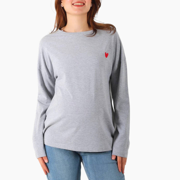 MamaHeart Long Sleeve Tee