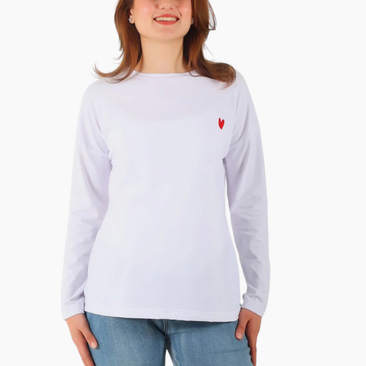 MamaHeart Long Sleeve Tee