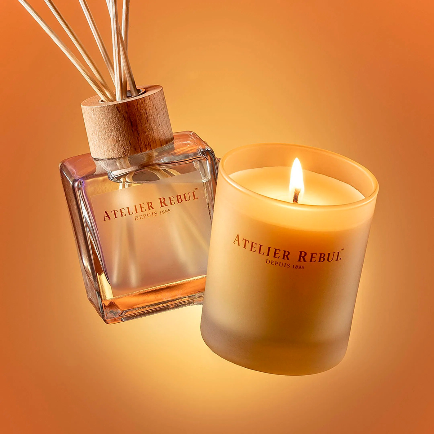Atelier Rebul Mandarine Scented Candle 140 Gr Atelier Rebul Mandarine Scented Candle 140 Gr