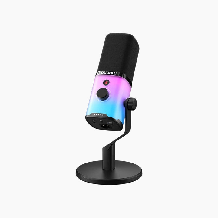 Maono PD100X USB/XLR RGB Microphone - Black