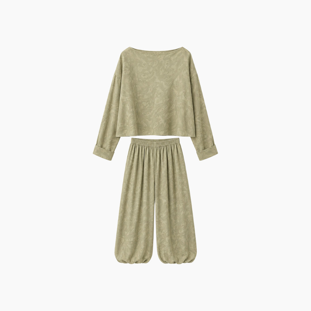 Marble Breeze Co-Ord Set