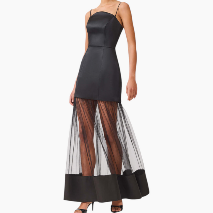 Elliatt Marcella Strapless Gown in Black