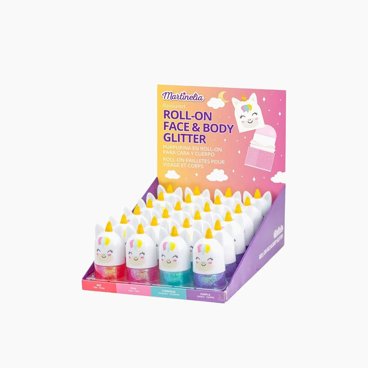 Martinelia Roll On Face And Body Glitter 1 Unit - Assorted - HUNA
