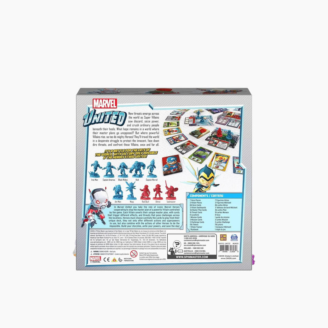 Marvel United cooperative strategy board game