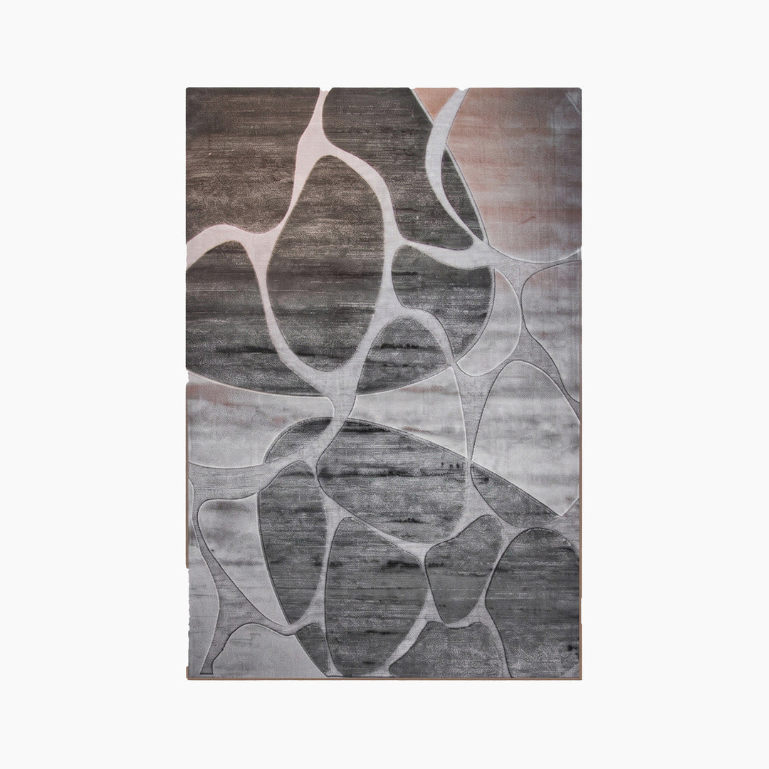 Marvelous Natural Pebble Green Rug - HUNA