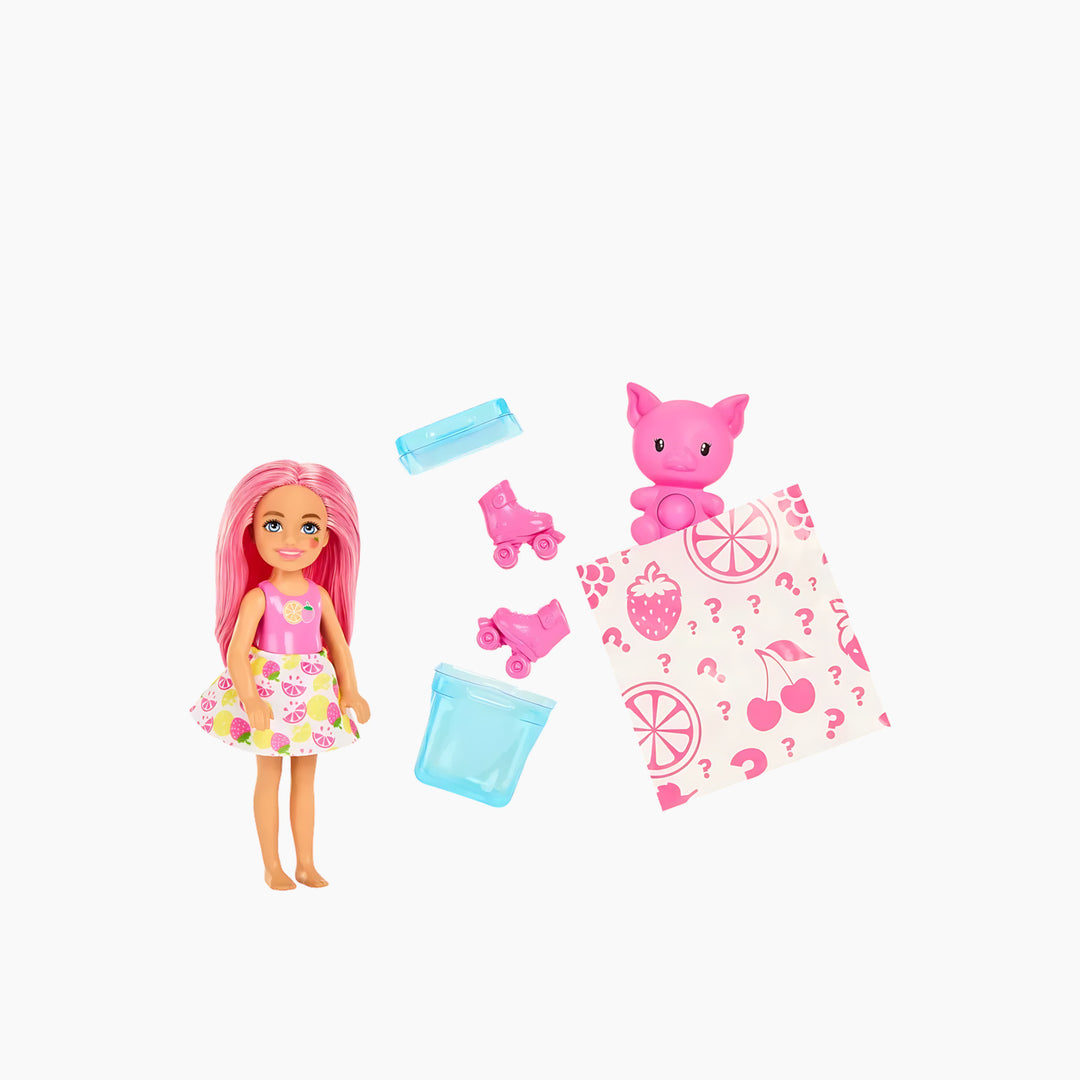 Mattel Barbie Chelsea Pop! Reveal Fruit Doll Series
