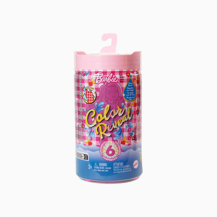 Mattel Barbie Color Reveal doll with surprise fashions and accessories