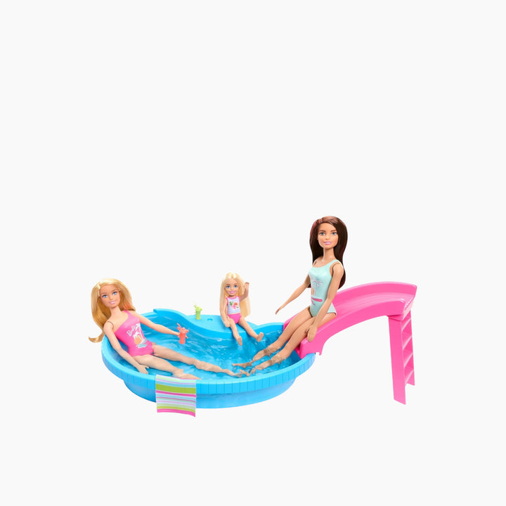 Mattel Barbie Summer Pool With Doll