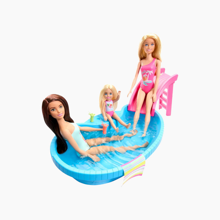 Mattel Barbie Summer Pool With Doll