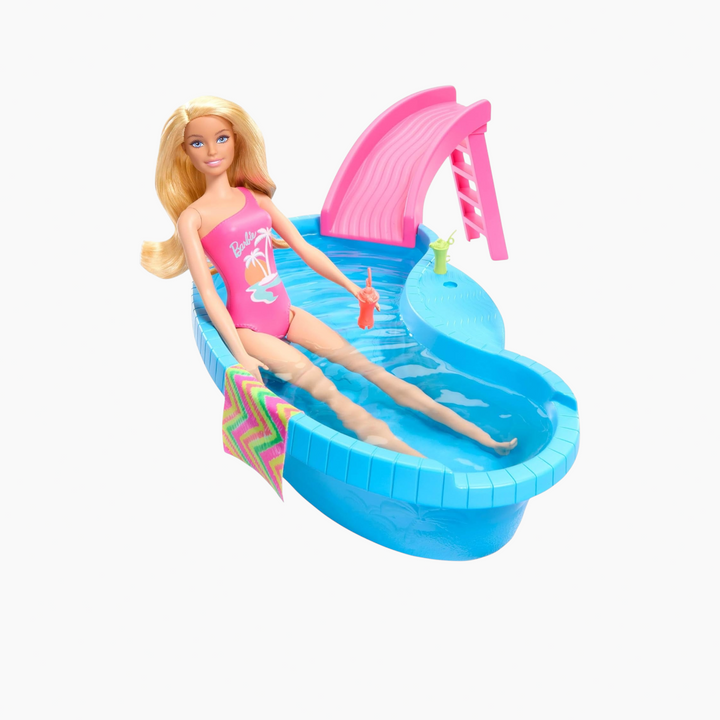 Mattel Barbie Summer Pool With Doll