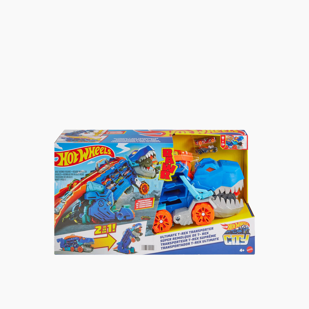 Hot Wheels City Transforming T Rex Ultimate Hauler 15X 61x33 Cm