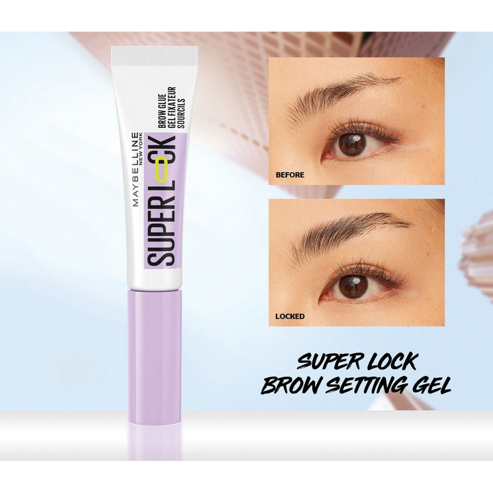 Maybelline New York Super Lock Brow Glue Clear Eyebrow Gel