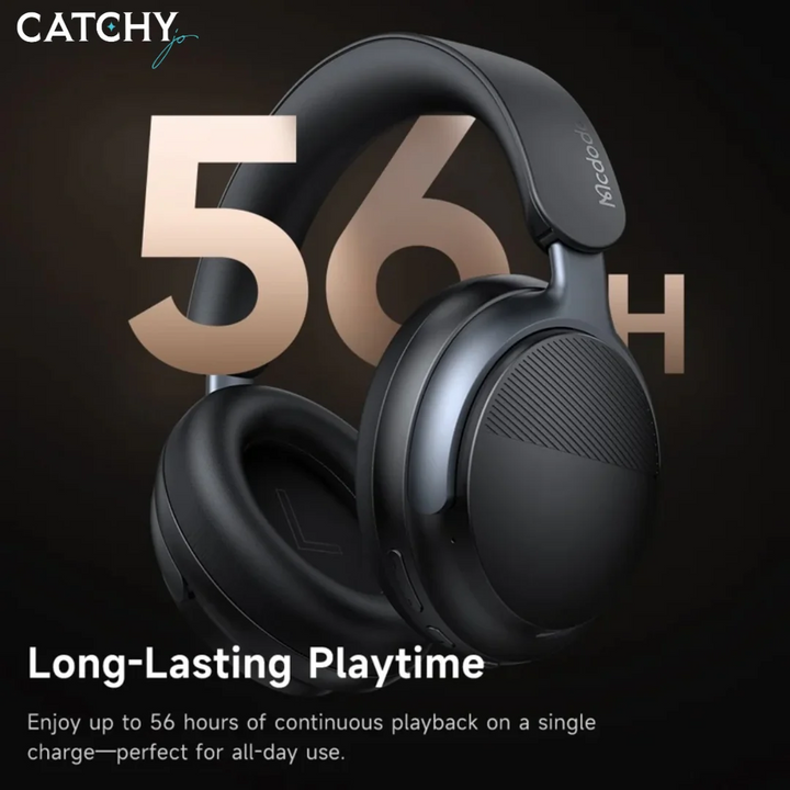 MCDODO TO2 headset with USB-C audio port and active noise cancelling