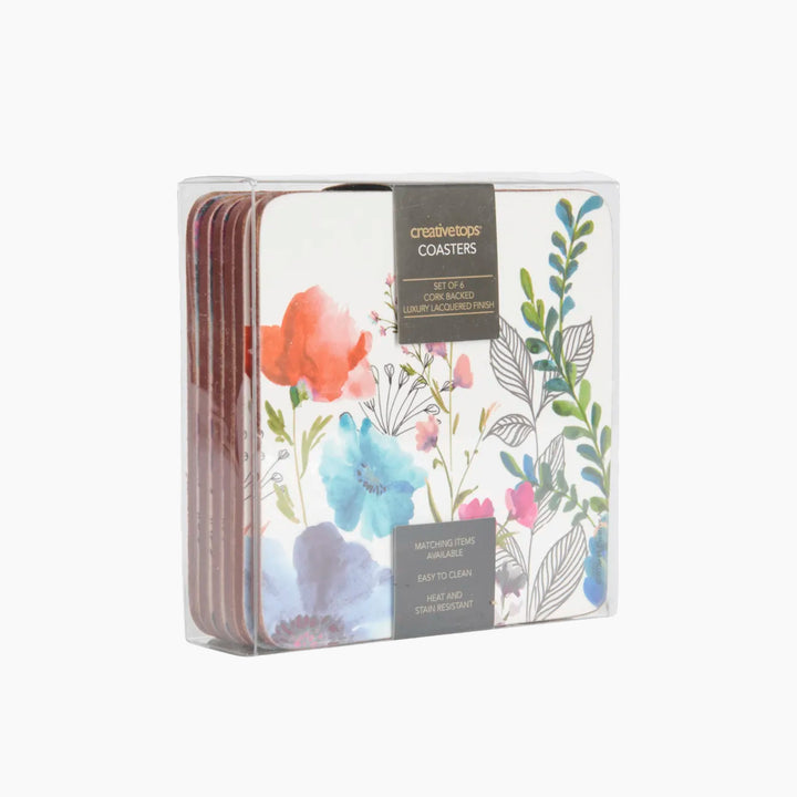 Kitchencraft Meadow Floral Coasters