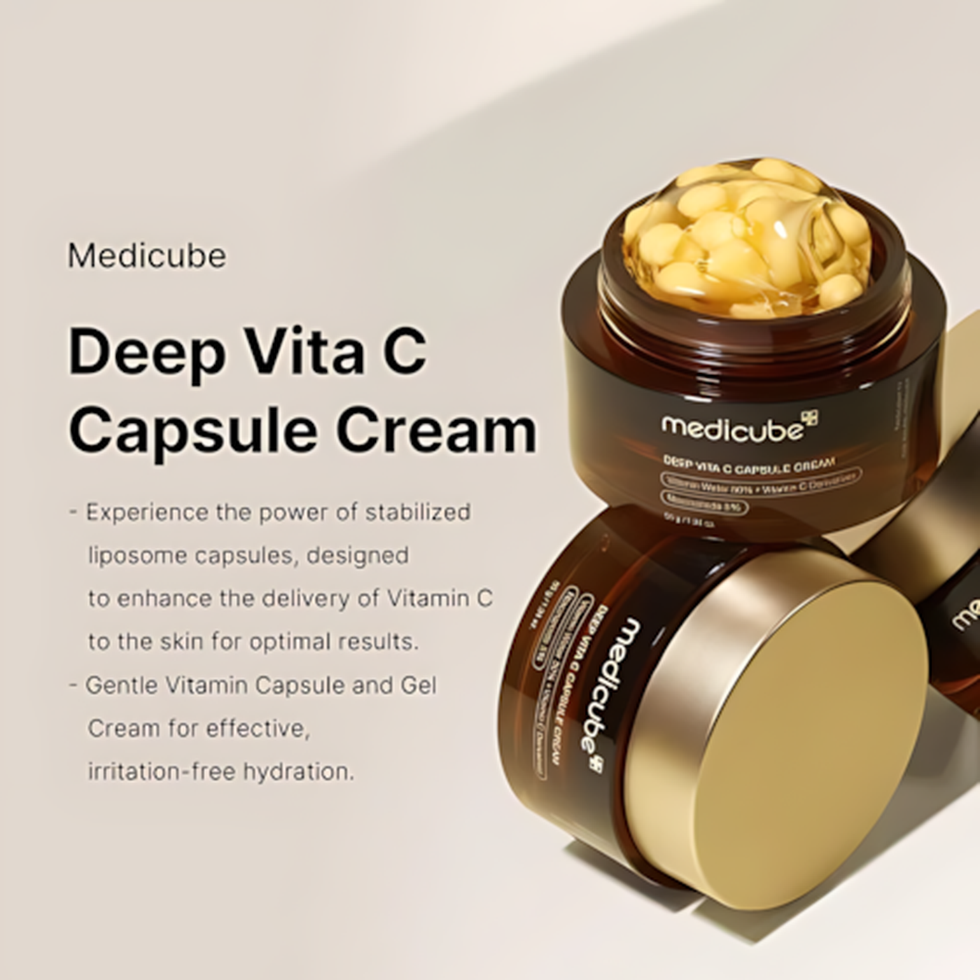 Medicube Deep Vita C Capsule Face Cream Medicube Deep Vita C Capsule Face Cream